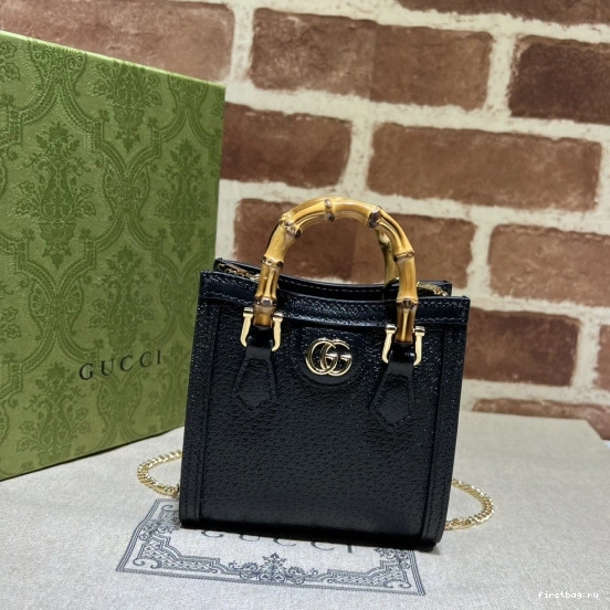 DIANA SUPER MINI BAG-12*12.5*6CM GUCCI 0728